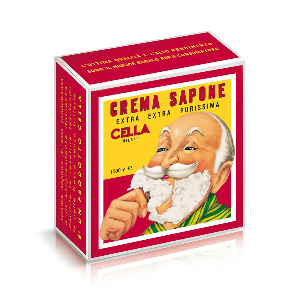 cella-milano-1899-extra-extra-purissima-sapone-crema-da-barba-1000-ml image 1