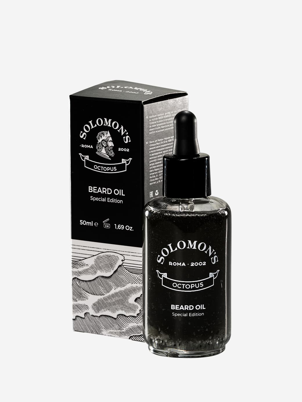 solomon-s-beard-octopus-black-oil-special-edition-olio-per-barba-e-capelli image 2