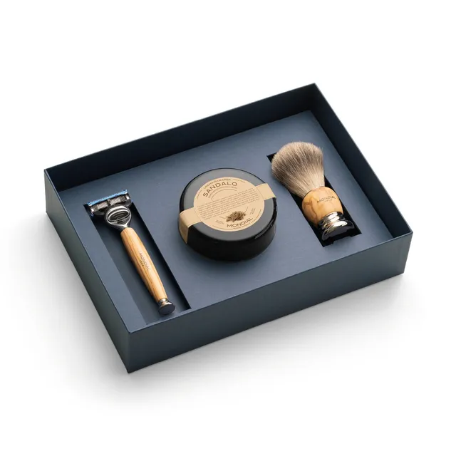 mondial-1908-beethoven-set-regalo-luxury-3-pezzi-in-legno-di-ulivo image 1