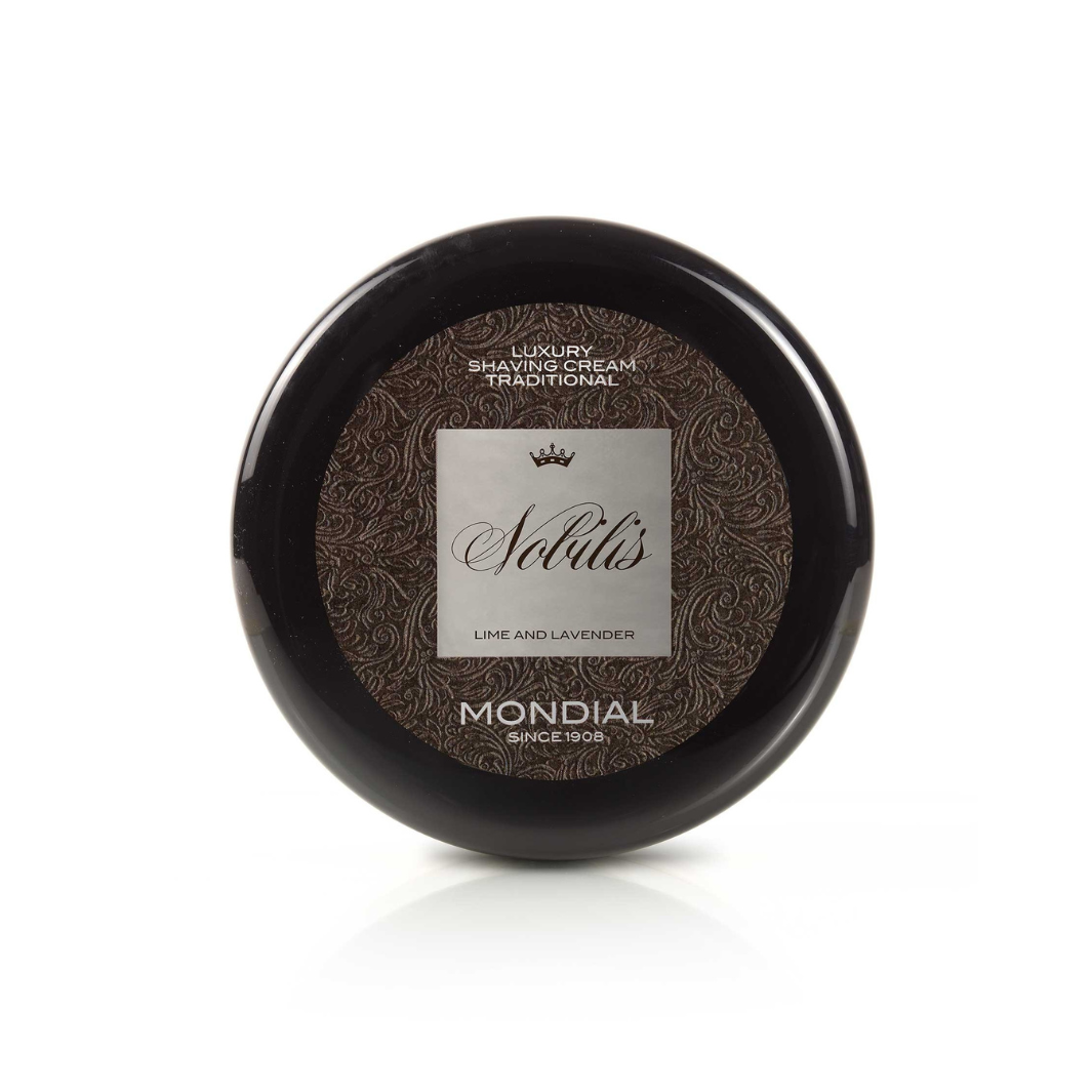 mondial-1908-nobilis-crema-da-barba-solida-150ml-in-ciotola-plexiglass image 1