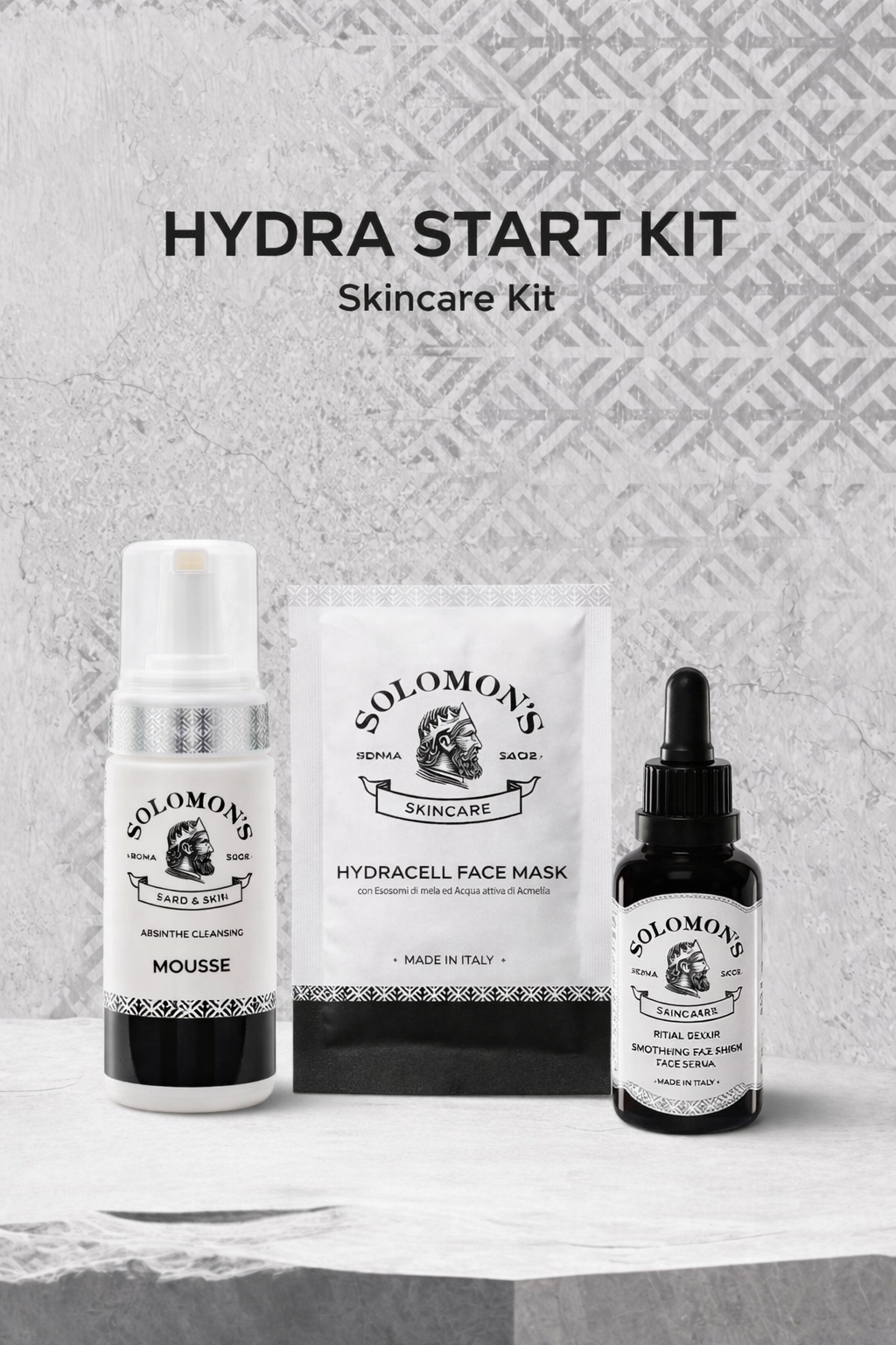 solomon-s-beard-hydra-start-kit-mousse-detergente-idratazione-viso-uomo image 1