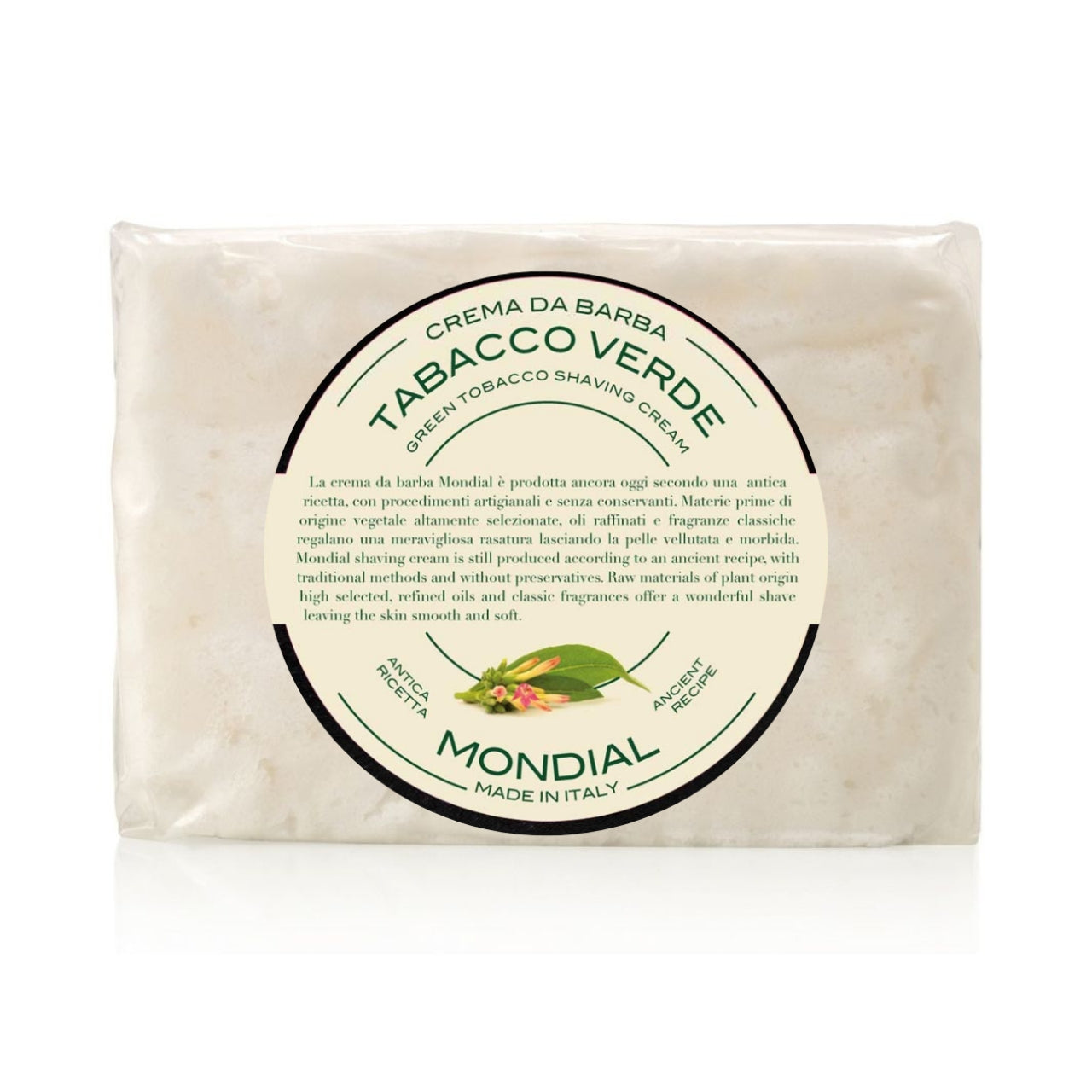 mondial-1908-torta-solida-professionale-crema-da-barba-tabacco-verde-1000-ml image 1