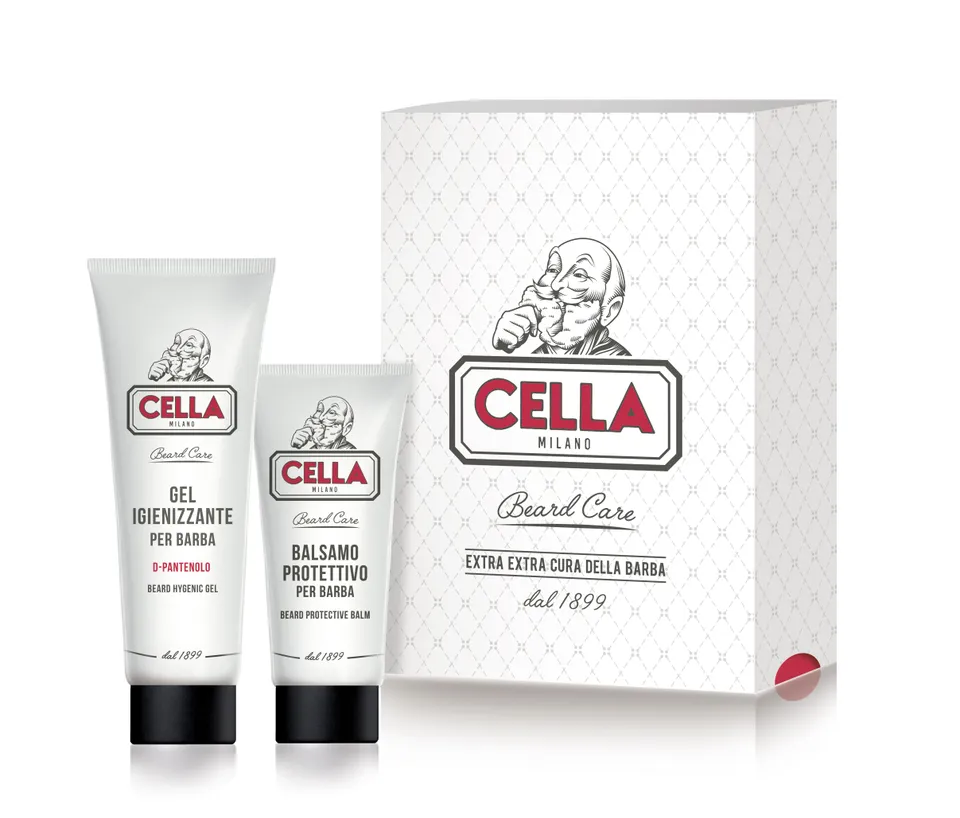 cella-milano-1899-set-cura-barba-2-pezzi-gel-igienizzante-150-ml-balsamo-protett image 1