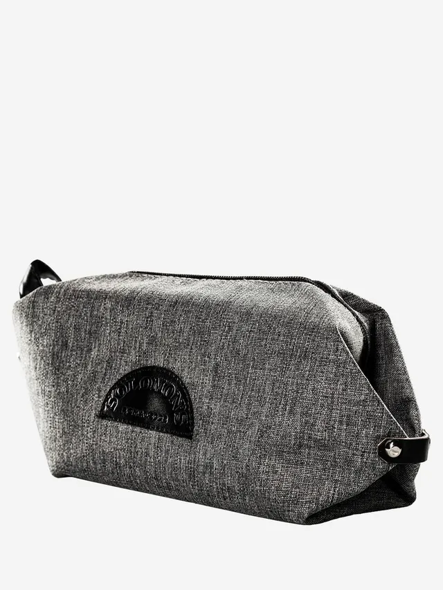 solomon-s-beard-beauty-case-uomo-in-tessuto-grigio-antracite image 1
