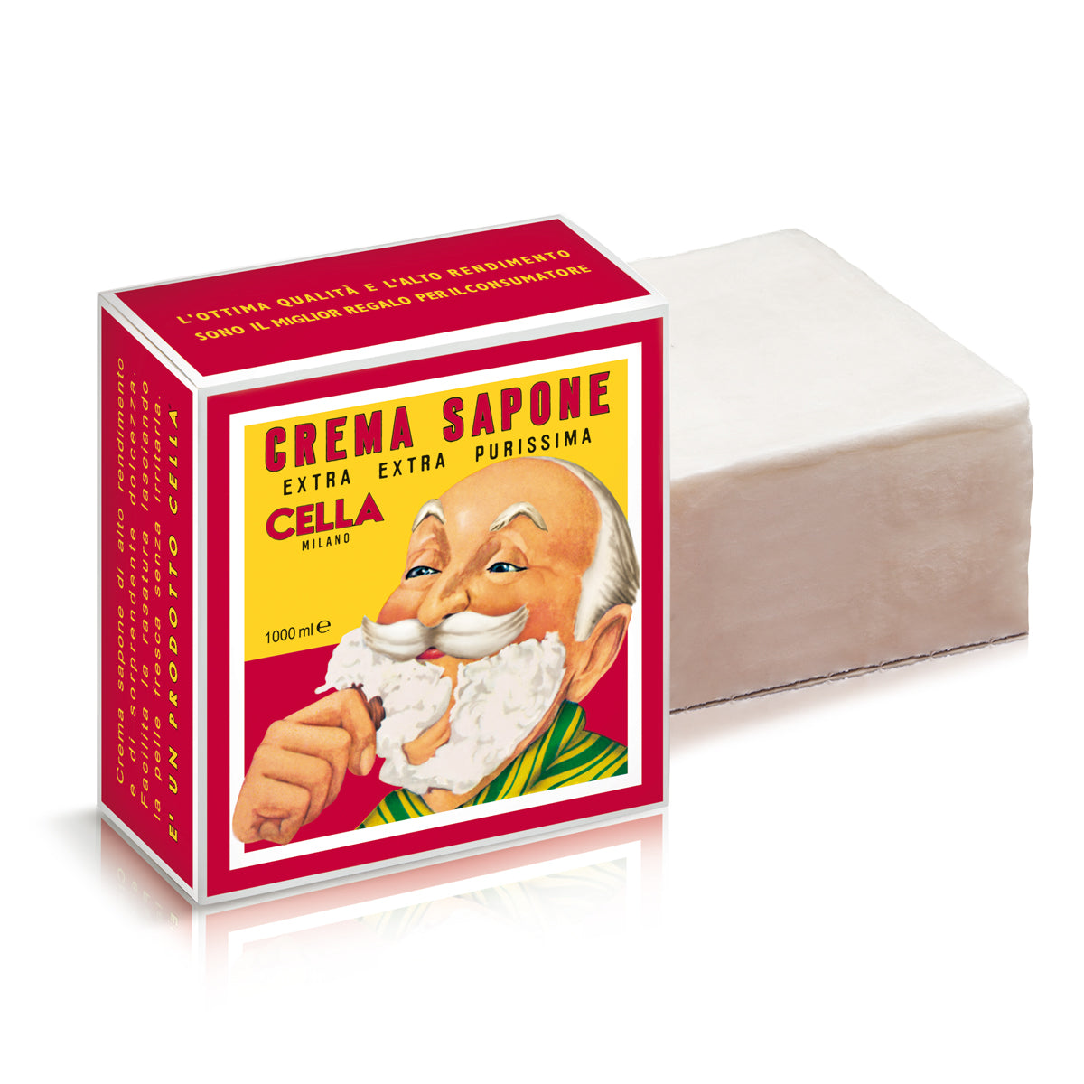 cella-milano-1899-extra-extra-purissima-sapone-crema-da-barba-1000-ml image 2