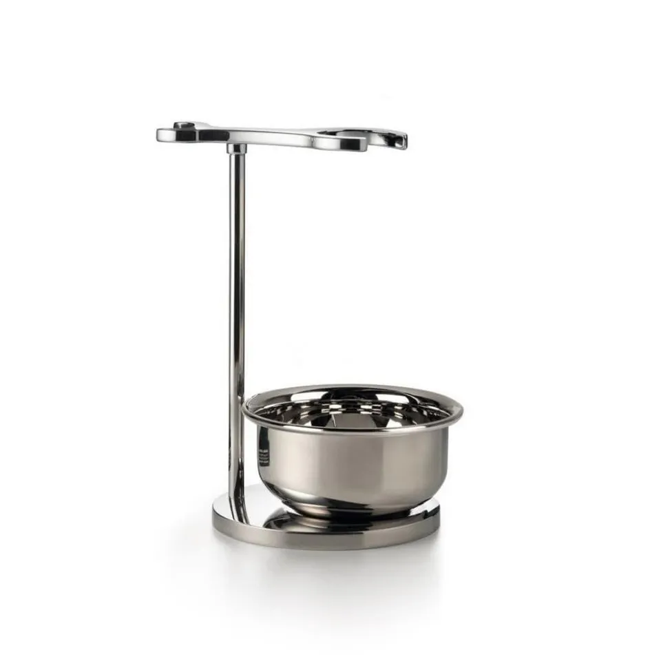mondial-1908-stand-a-t-in-metallo-cromato-per-rasoio-e-pennello-con-ciotola image 1