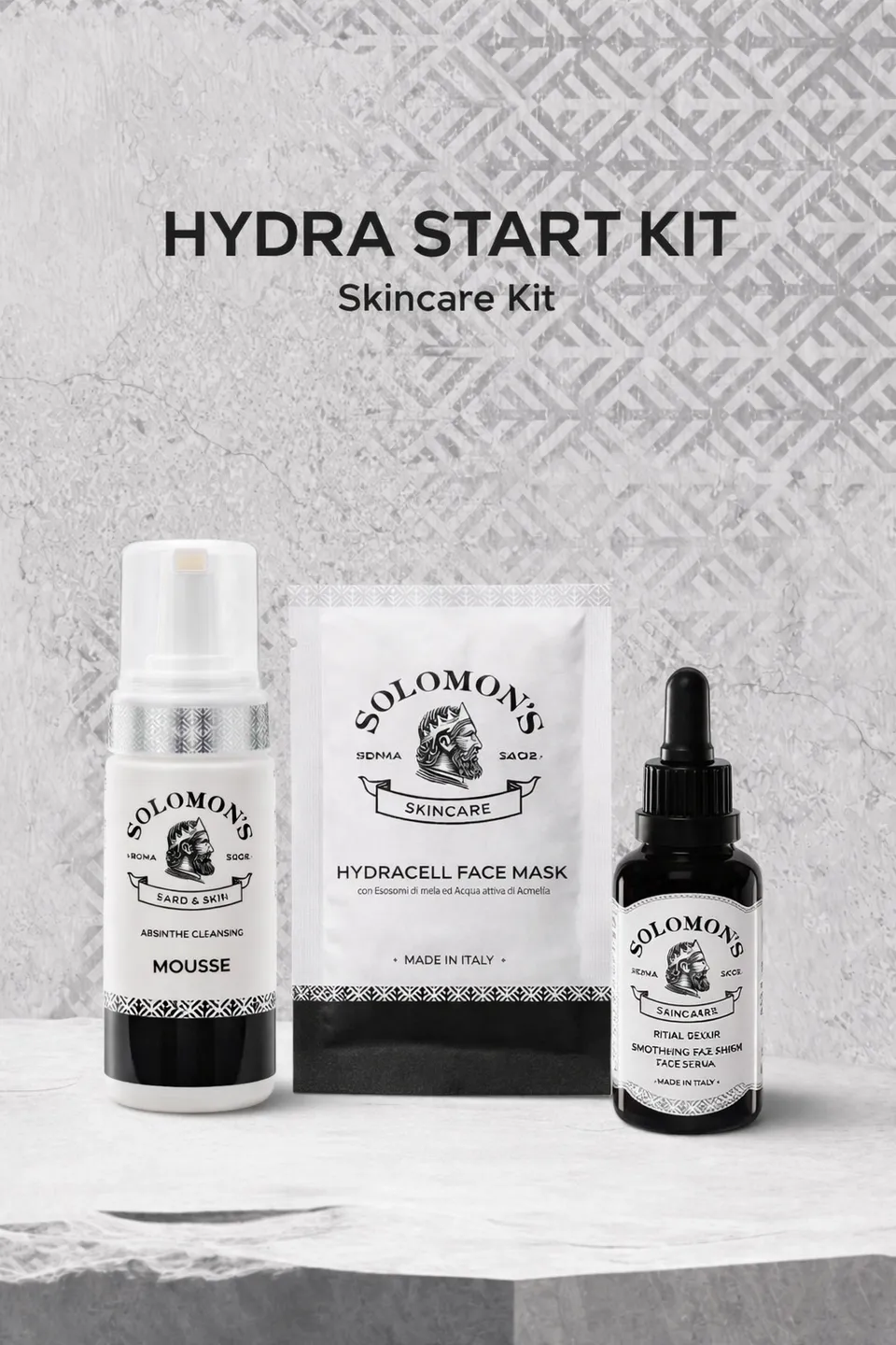 solomon-s-beard-hydra-start-kit-mousse-detergente-idratazione-viso-uomo image 1