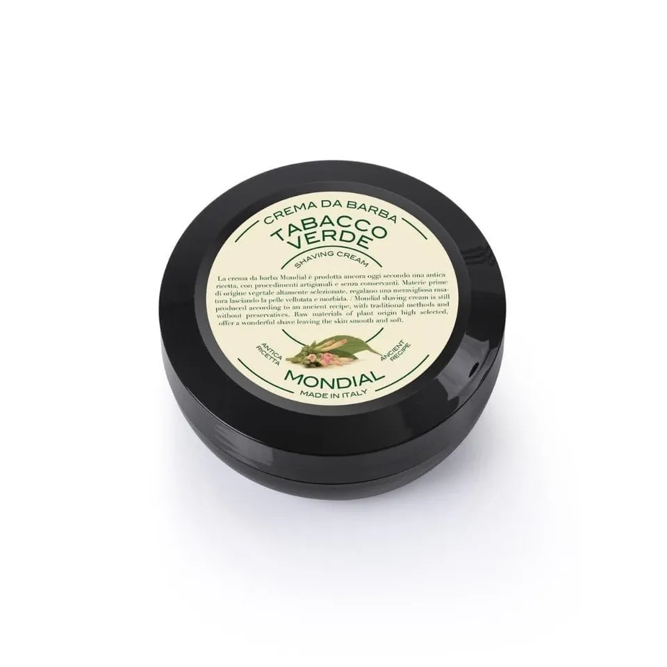mondial-1908-crema-da-barba-solida-tabacco-verde-75-ml-da-viaggio image 1
