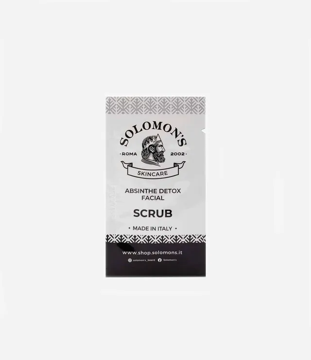 solomon-s-beard-mini-size-scrub-viso-absinthe-detox-facial-gel image 1