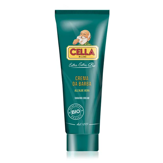 cella-milano-1899-extra-extra-bio-crema-da-barba-biologica-in-tubo-150-ml image 1
