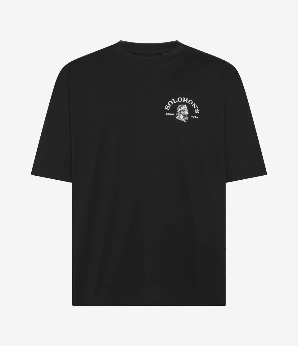 solomon-s-beard-t-shirt-uomo-taglia-xl-nera-logo image 1