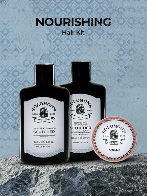 solomon-s-beard-kit-capelli-idratante-shampoo-balsamo-scutcher image 1