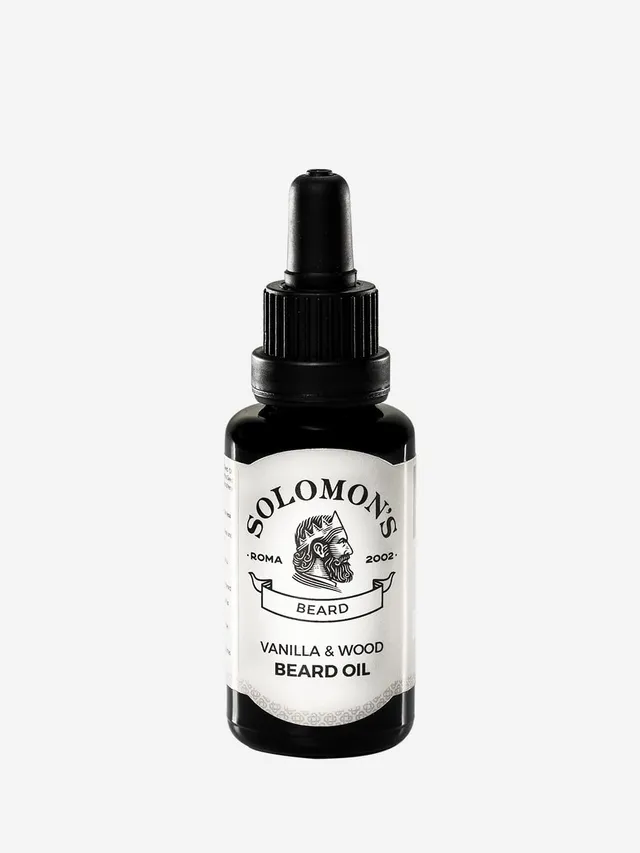 solomon-s-beard-olio-per-barba-vaniglia-e-legni image 1