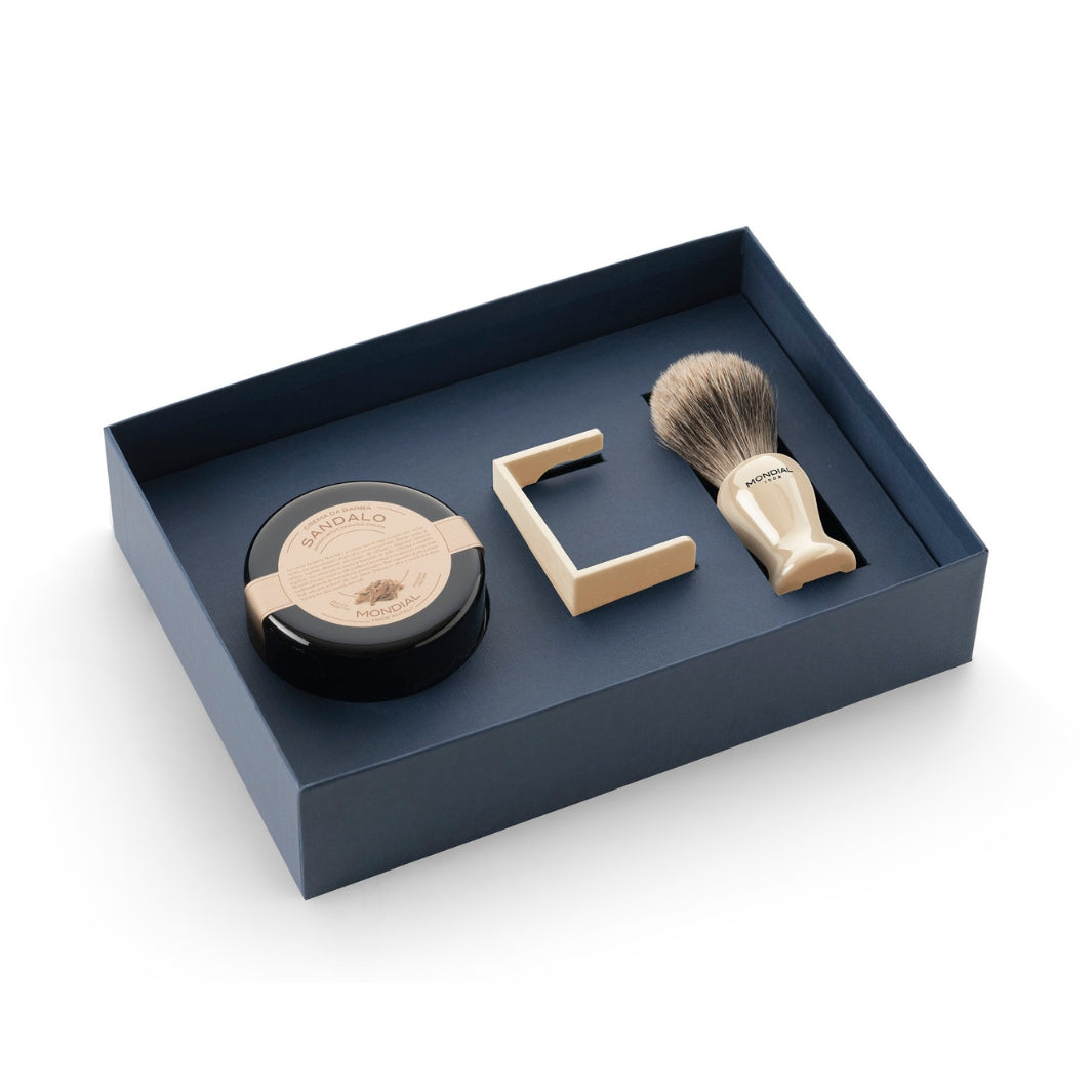 mondial-1908-baylis-set-regalo-rasatura-con-pennello-best-badger-e-crema image 1