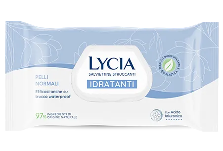 lycia-salviettine-struccanti-idratanti-20-pezzi image 1