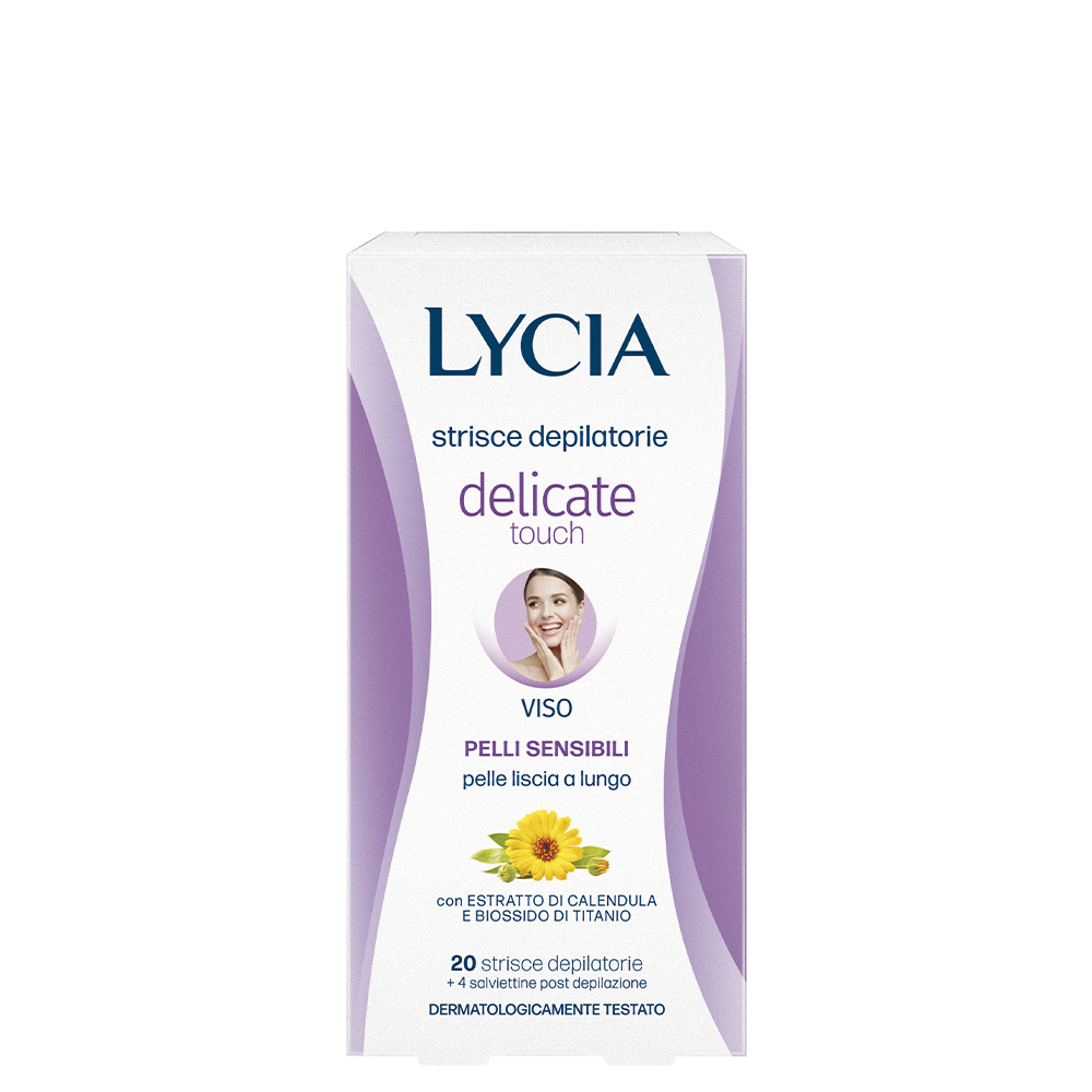 lycia-delicate-touch-strisce-depilatorie-viso image 1