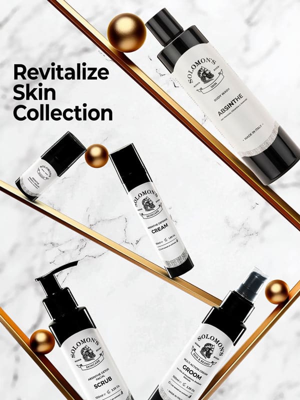 solomon-s-beard-revitalize-skin-special-collection-kit-skincare-uomo-4-pezzi image 1