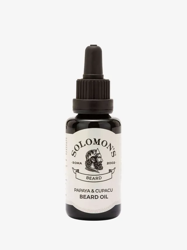 solomon-s-beard-olio-per-barba-papaya-e-cupacu-nutriente-e-idratante image 1