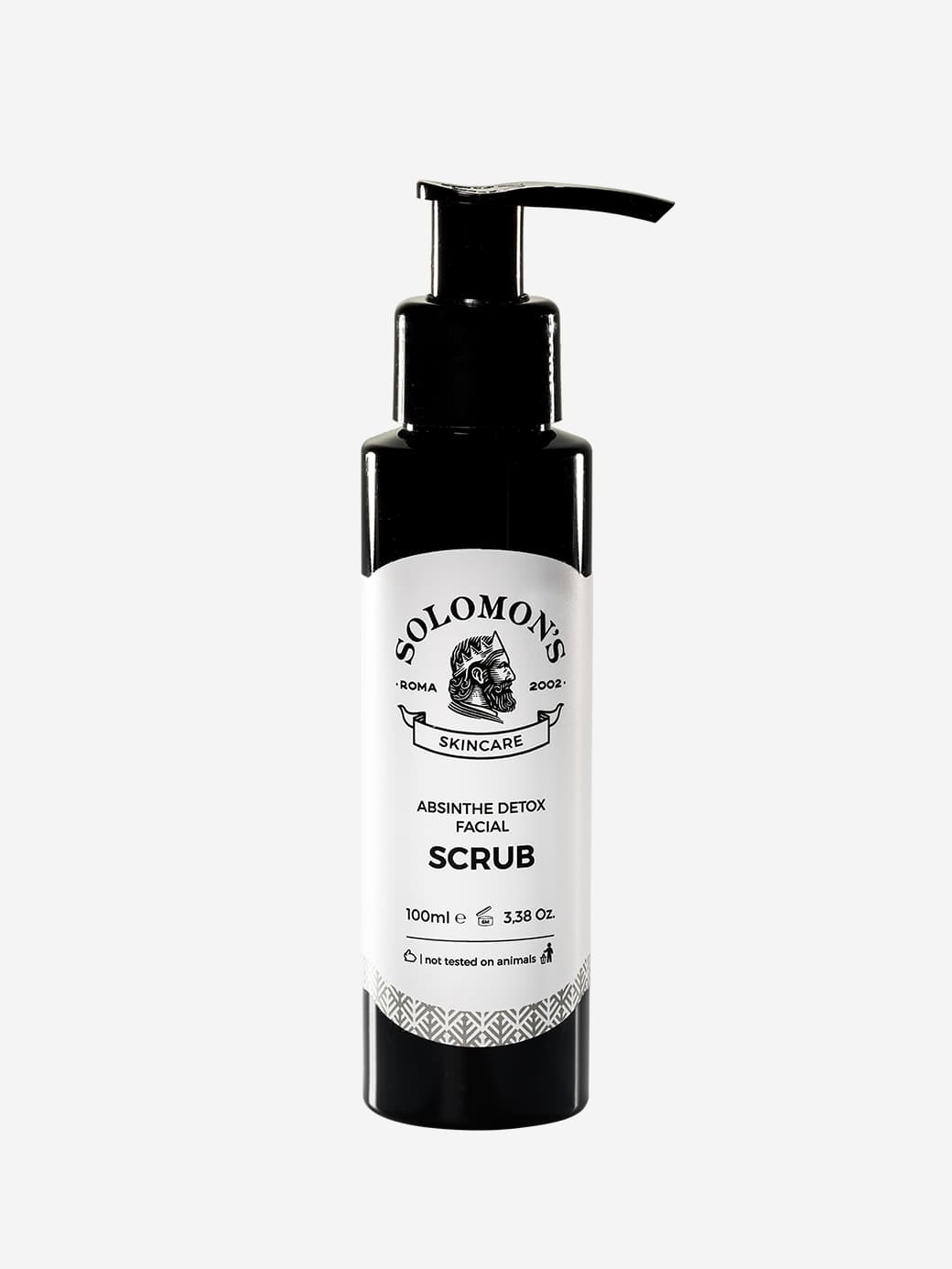 solomon-s-beard-scrub-viso-absinthe-detox-facial image 1