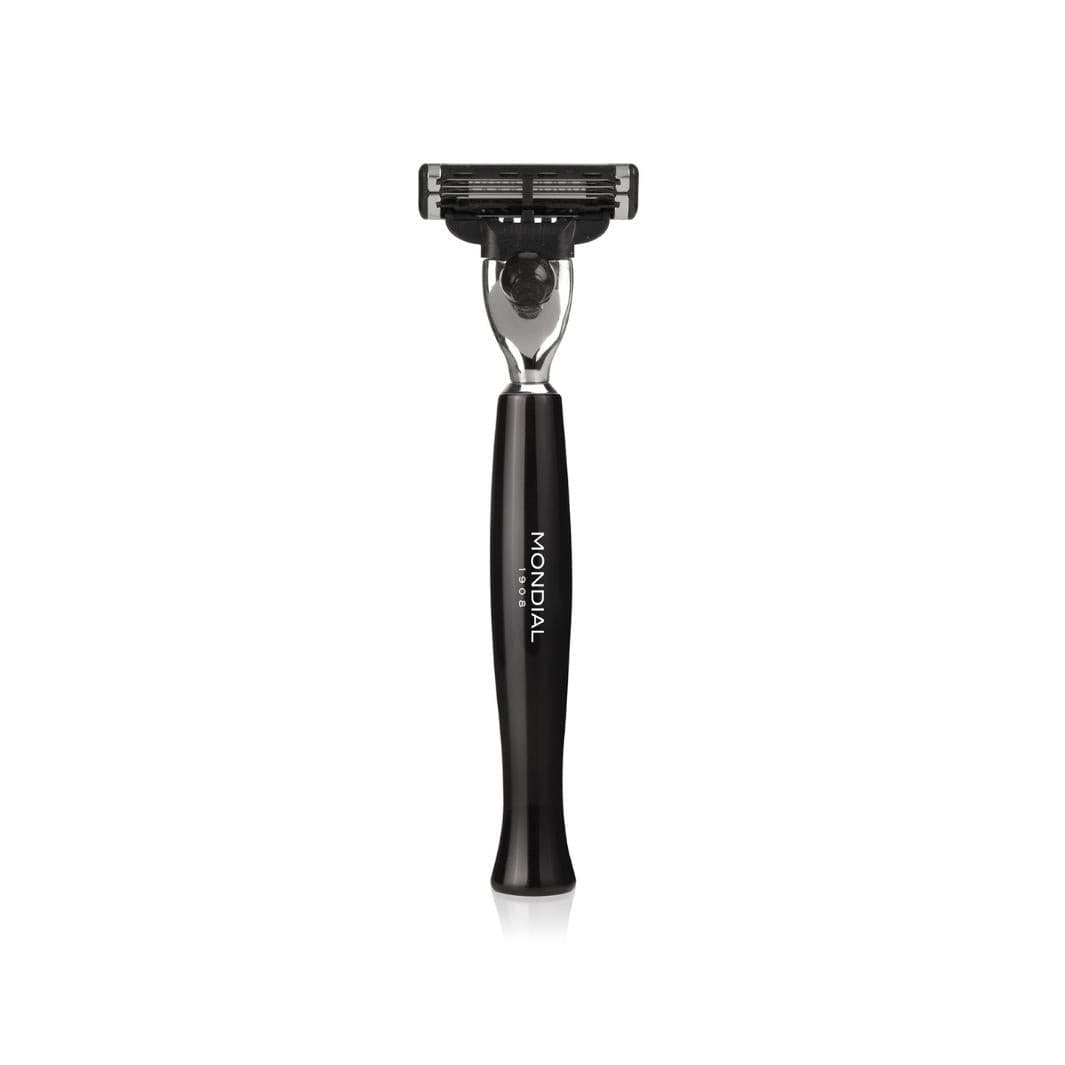 mondial-1908-gibson-set-da-barba-ebano-ecosilvertip-con-supporto-e-rasoio image 4