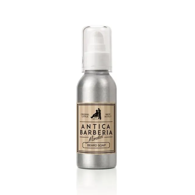 mondial-1908-antica-barberia-sapone-barba-e-baffi-original-talc-100-ml image 1