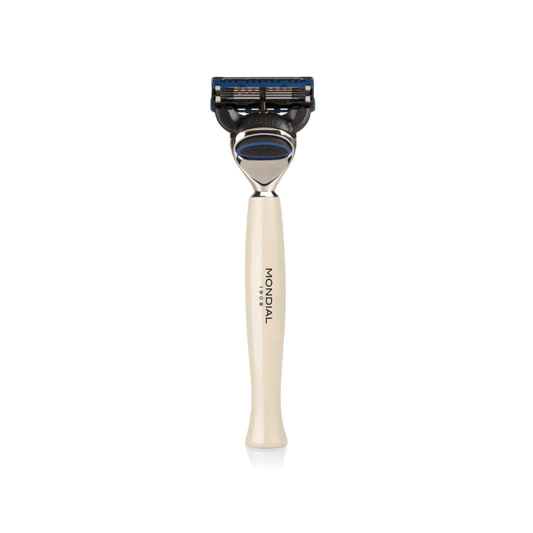 mondial-1908-baylis-set-da-barba-4-pezzi-con-pennello-ecosilvertip-supporto-crom image 2