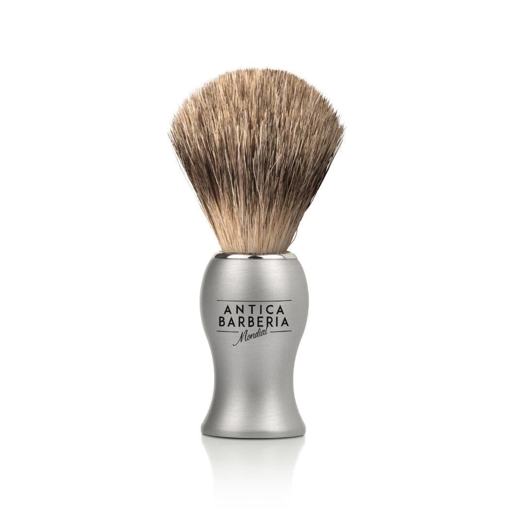 mondial-1908-titan-pennello-da-barba-alluminio-satinato-best-badger image 1