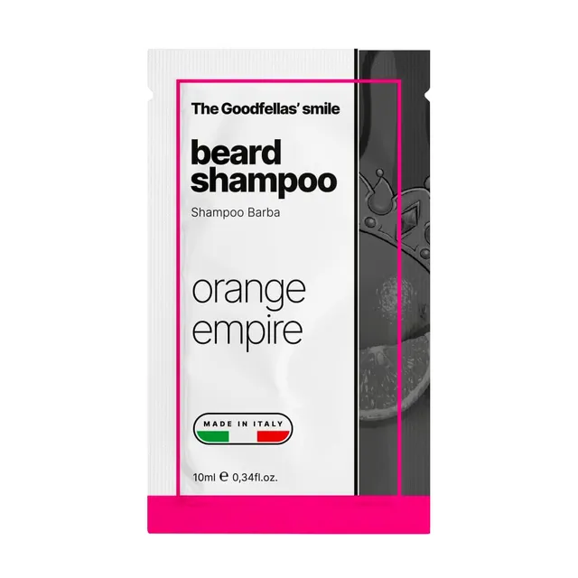 the-goodfellas-smile-orange-empire-shampoo-barba-campioncino-10ml image 1