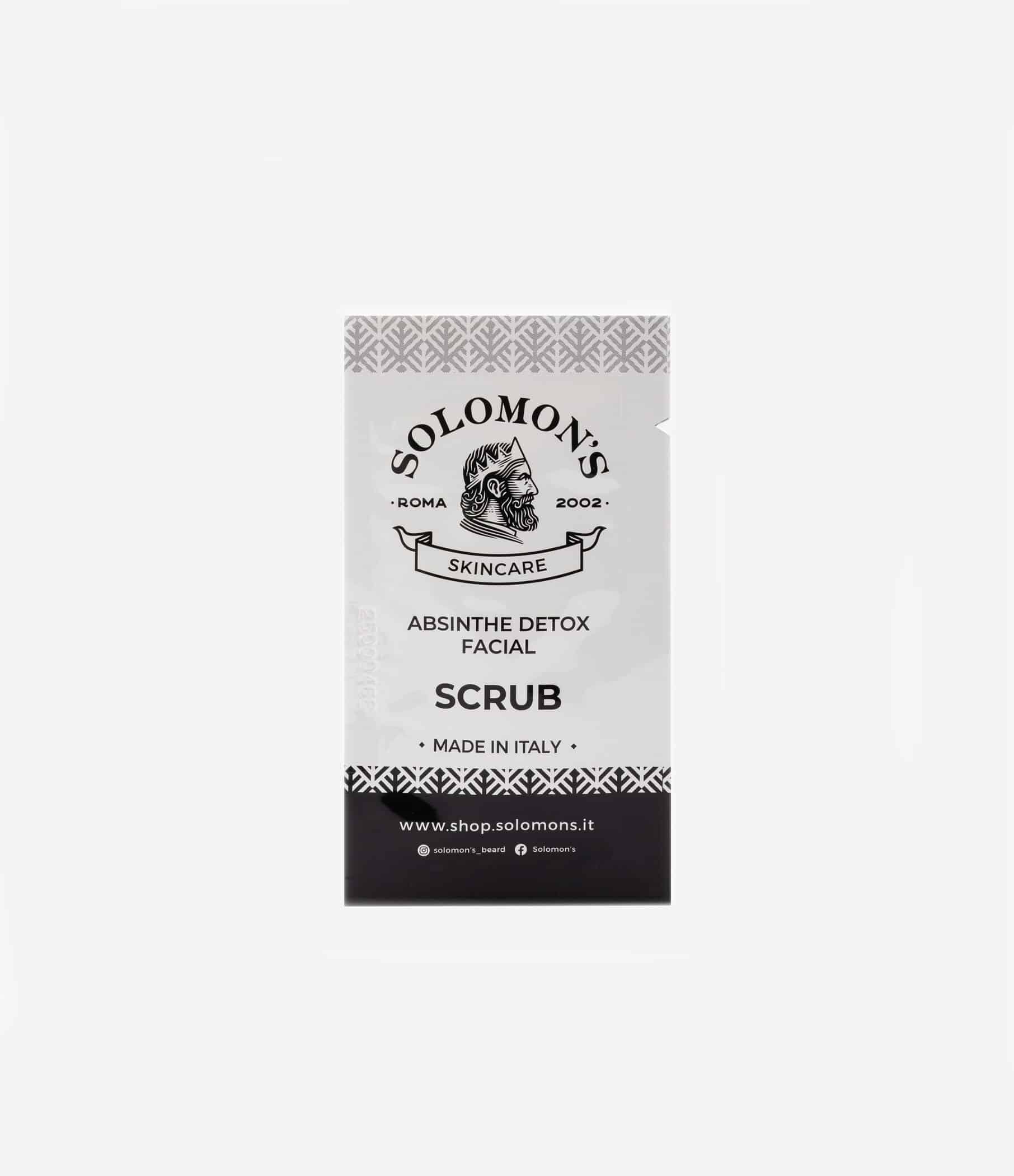 solomon-s-beard-mini-size-scrub-viso-absinthe-detox-facial-gel image 1
