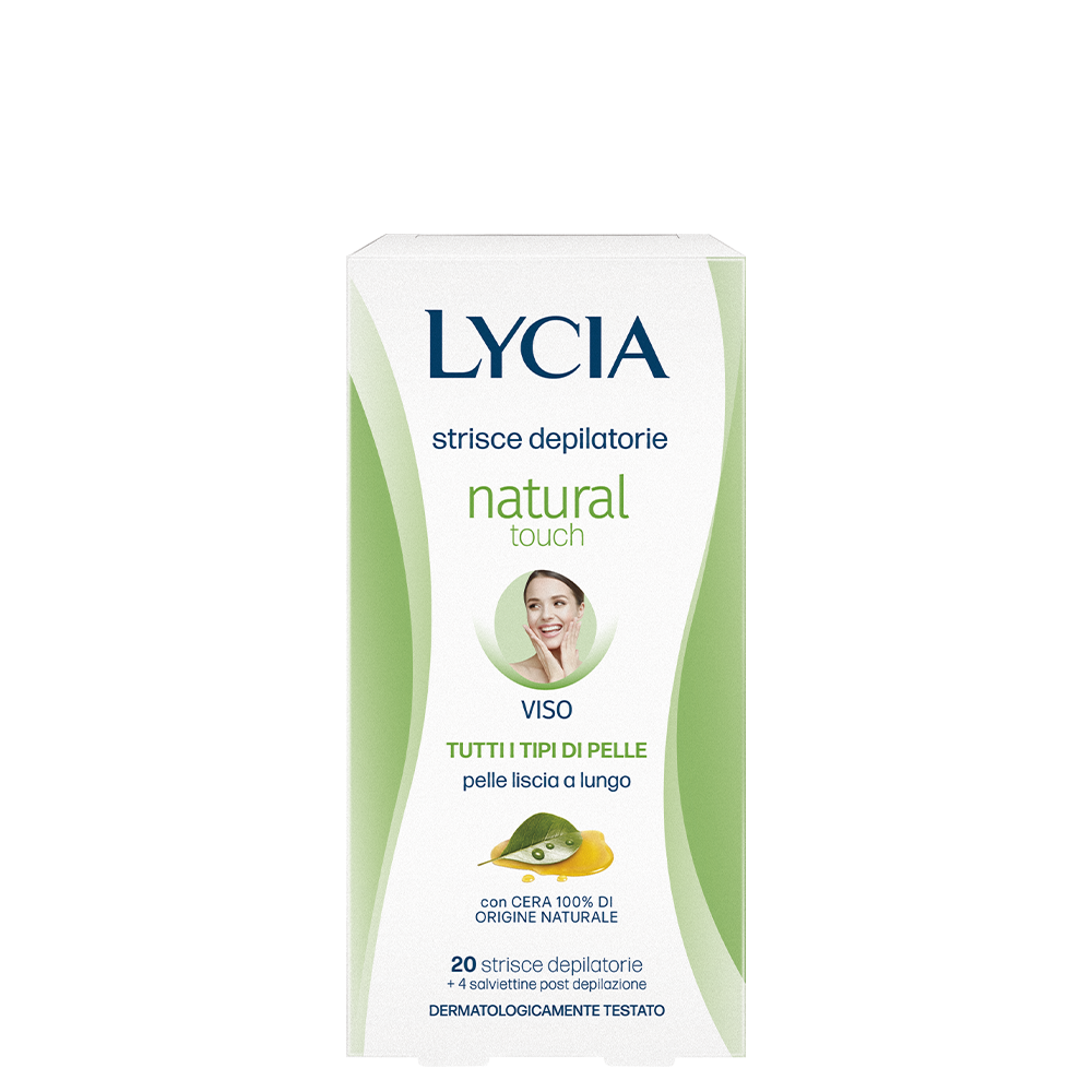lycia-natural-touch-strisce-depilatorie-viso image 1
