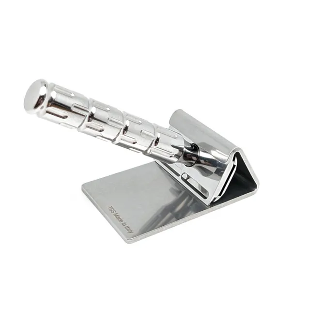 the-goodfellas-smile-syntesi-stand-per-rasoio-di-sicurezza-in-acciaio-inox image 1