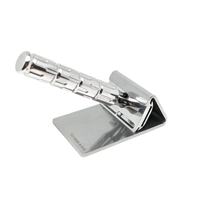 the-goodfellas-smile-syntesi-stand-per-rasoio-di-sicurezza-in-acciaio-inox image 1