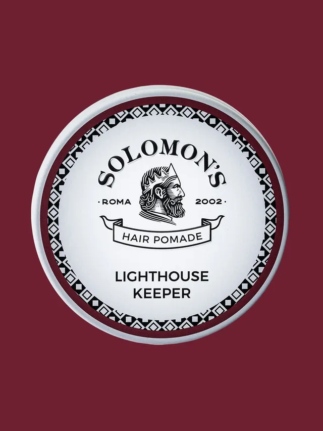 solomon-s-beard-lighthouse-keeper-cera-per-capelli-heavy-hold-shine-pomade image 1