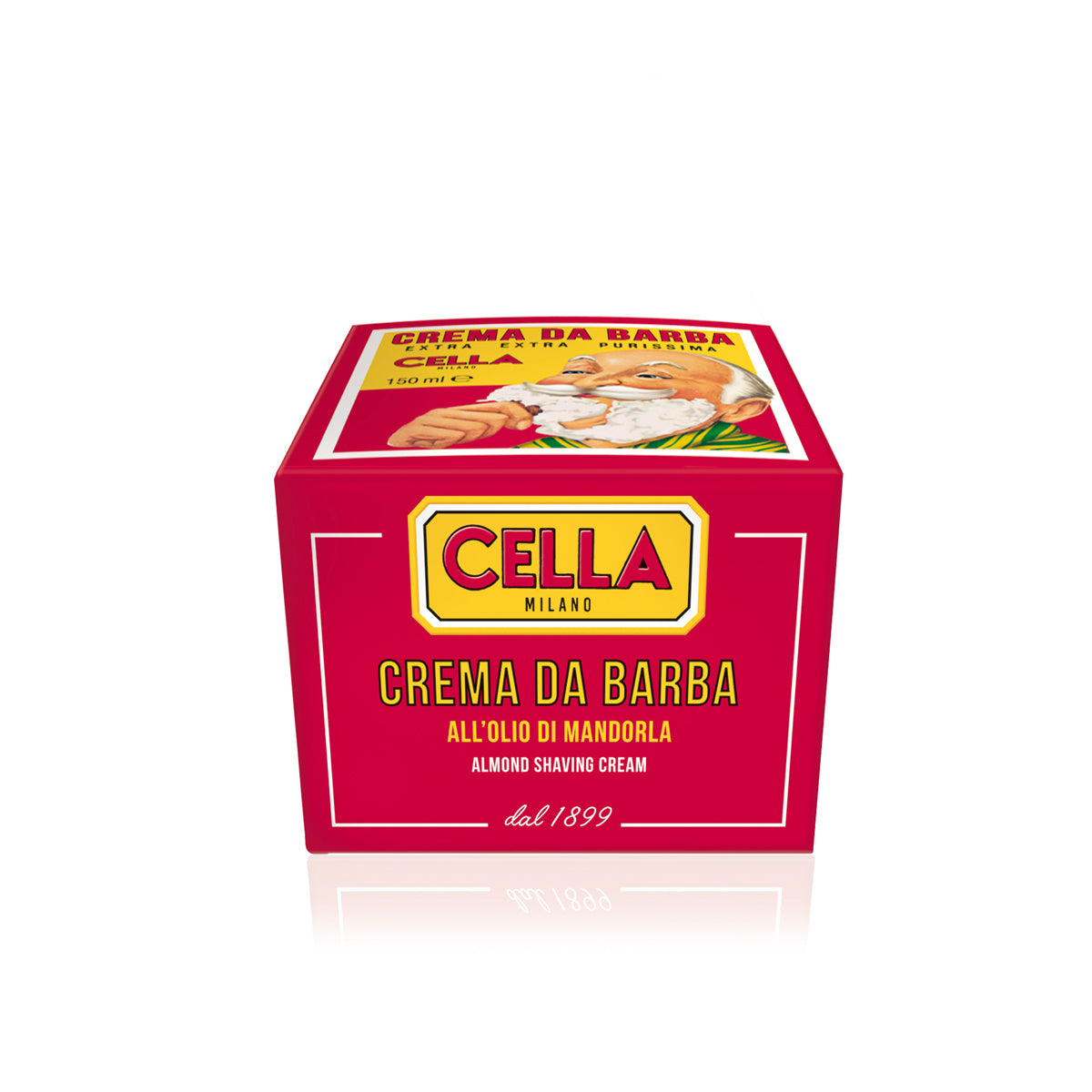 cella-milano-1899-crema-da-barba-alla-mandorla-in-ciotola-150-ml image 3