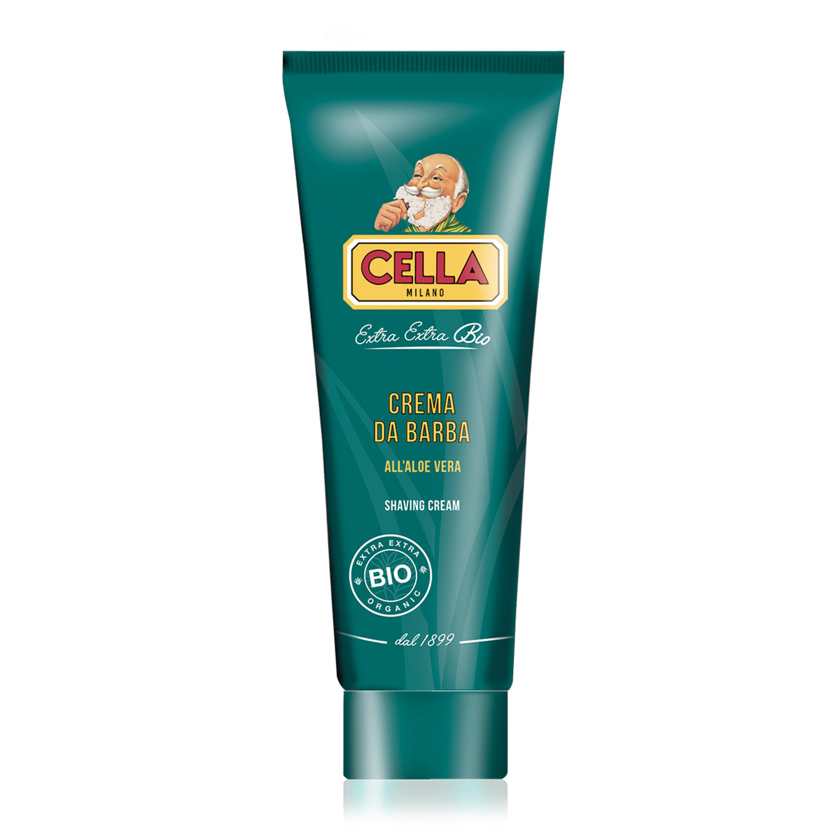 cella-milano-1899-extra-extra-bio-crema-da-barba-biologica-in-tubo-150-ml image 1