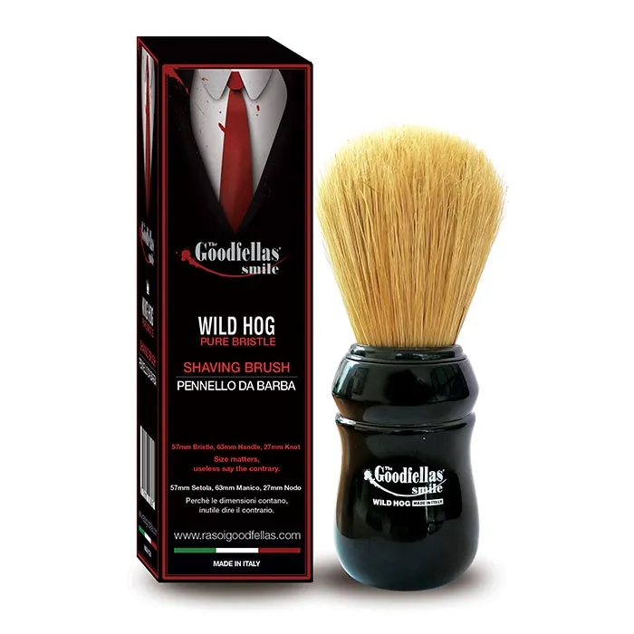 the-goodfellas-smile-wild-hog-pennello-da-barba-in-pura-setola-27mm image 1