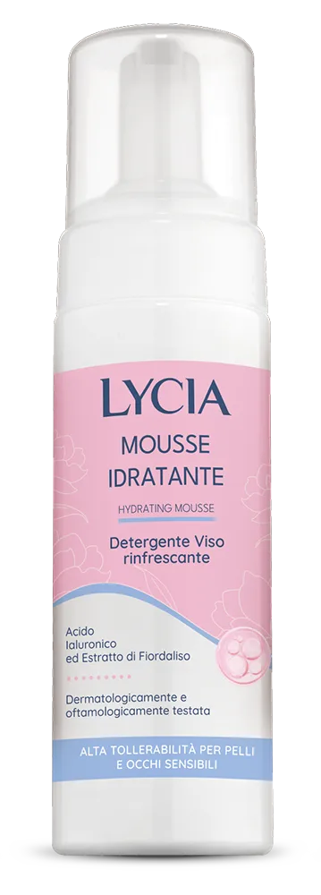 lycia-mousse-idratante-detergente-viso image 1
