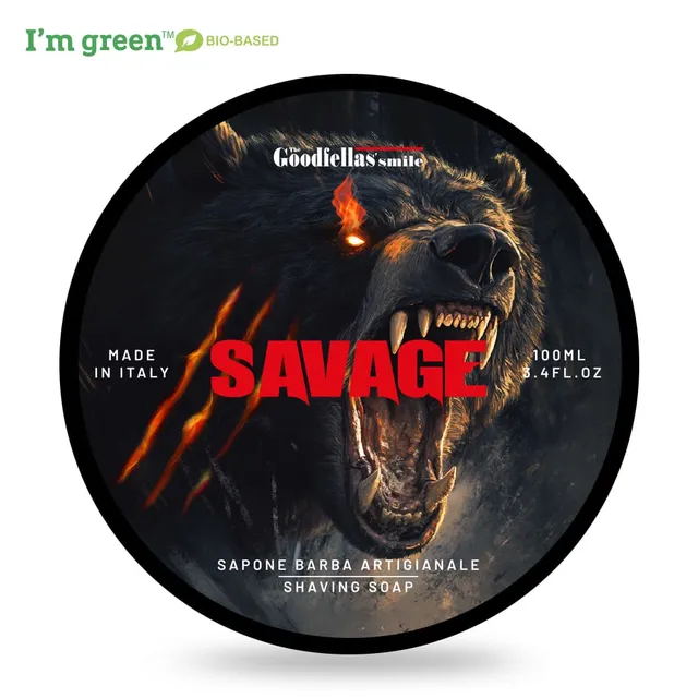 the-goodfellas-smile-savage-sapone-da-barba-formula-aj1-100ml image 1
