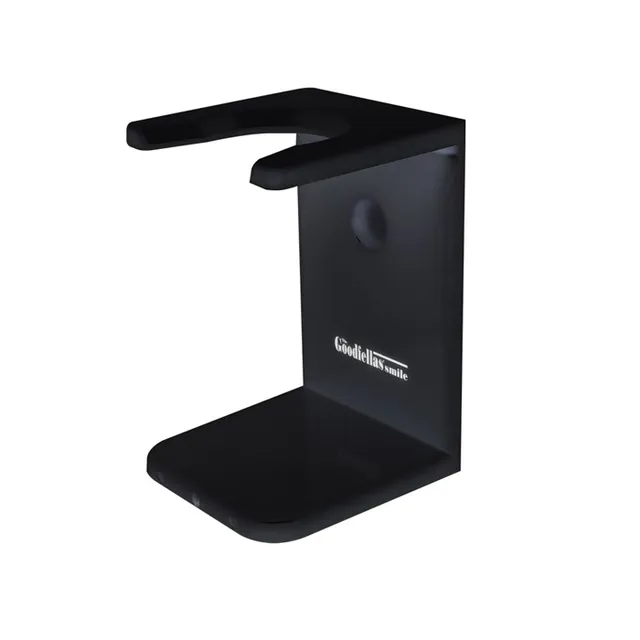 the-goodfellas-smile-supporto-pennello-da-barba-nero-in-plastica image 1