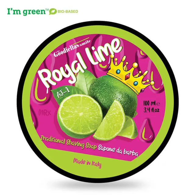 the-goodfellas-smile-royal-lime-sapone-da-barba-aj1-100-ml image 1
