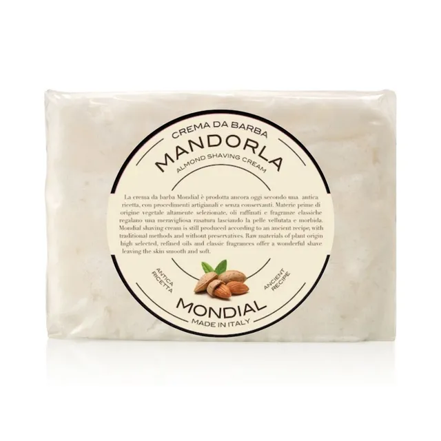 mondial-1908-sapone-da-barba-solido-mandorla-1000-ml-formato-barbiere-profession image 1