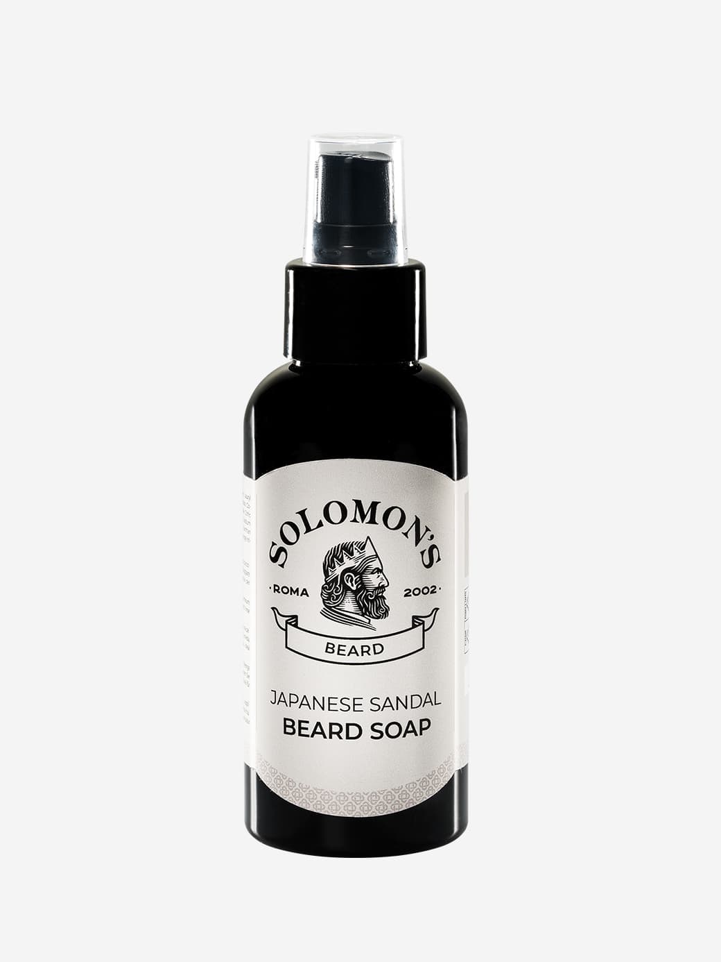 solomon-s-beard-shampoo-barba-sandalo-giapponese-formula-green image 1
