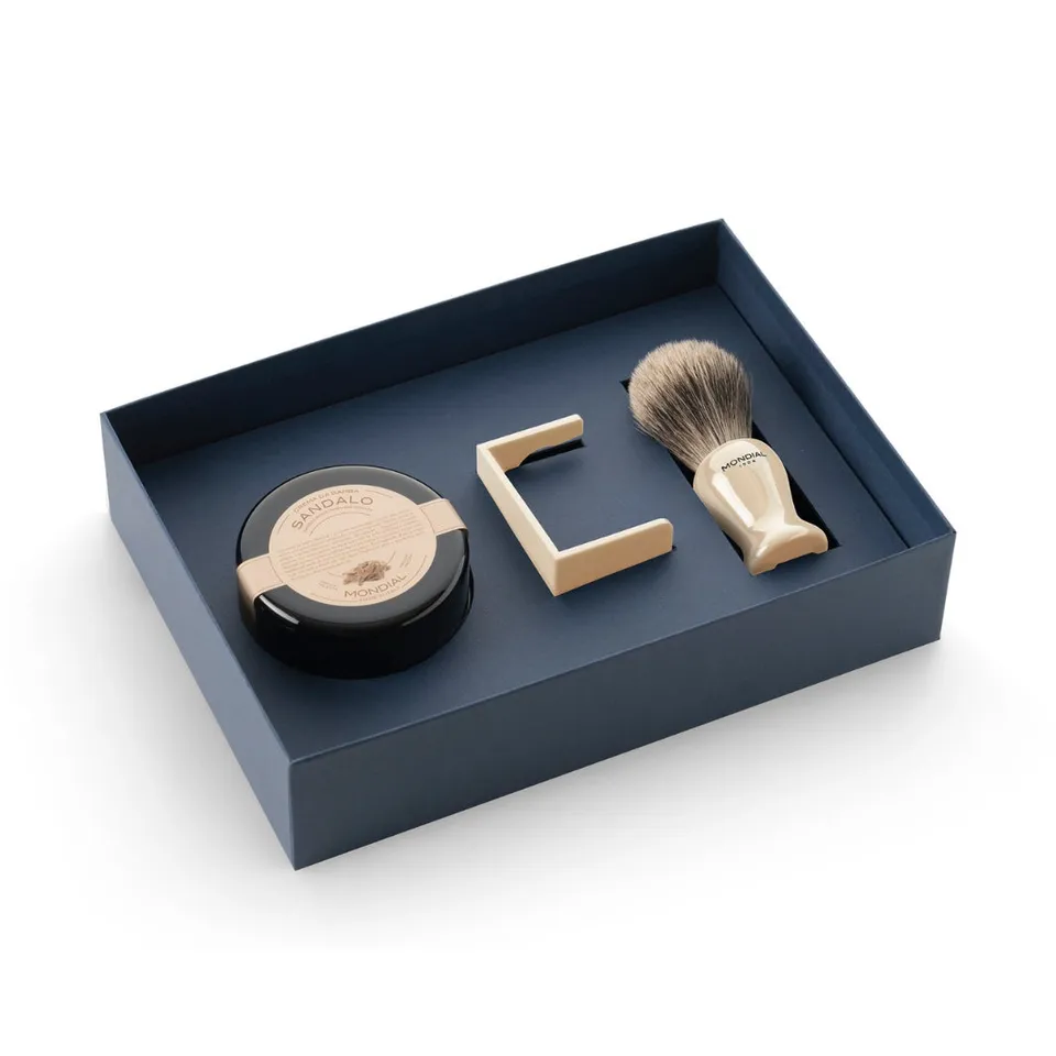 mondial-1908-baylis-set-regalo-rasatura-con-pennello-best-badger-e-crema image 1