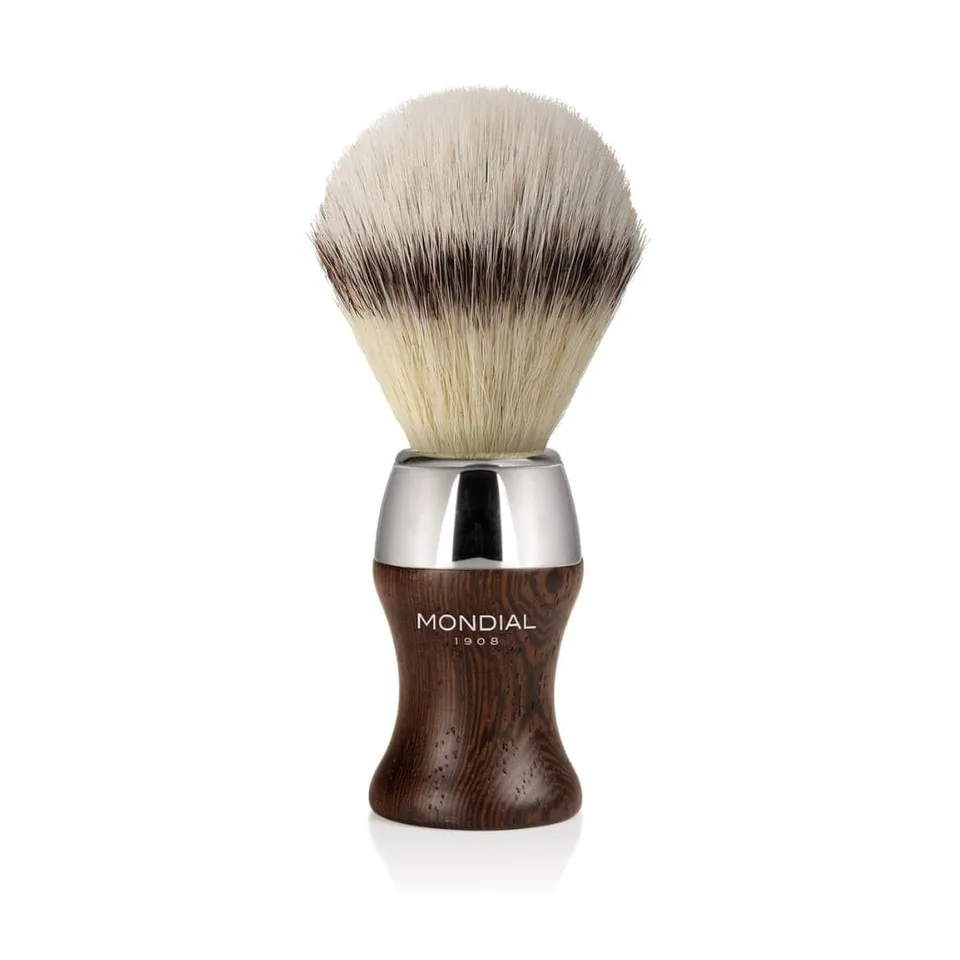 mondial-1908-heritage-pennello-da-barba-weng-con-fibra-ecosilvertip image 1