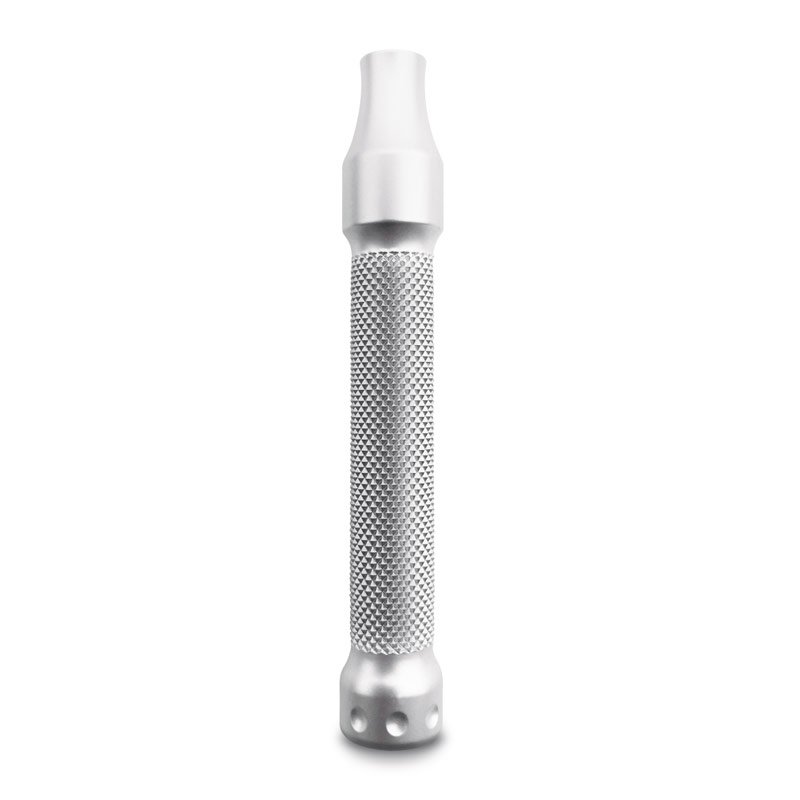 the-goodfellas-smile-legione-manico-in-acciaio-inox-90mm-per-rasoio-di-sicurezza image 1