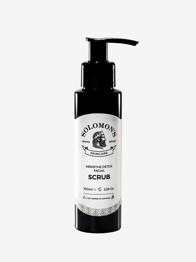 solomon-s-beard-scrub-viso-absinthe-detox-facial image 1