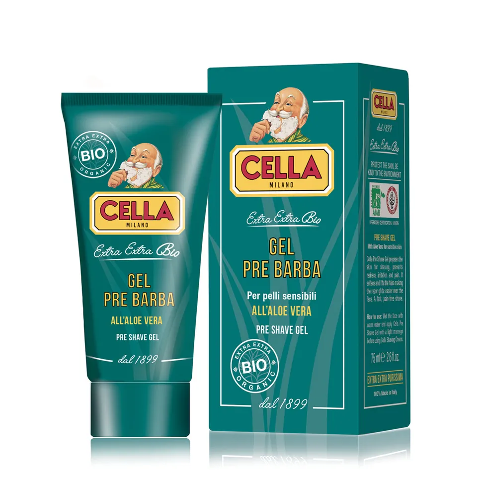 cella-milano-1899-extra-extra-bio-gel-pre-barba-biologico-75-ml image 1