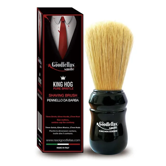 the-goodfellas-smile-king-hog-pennello-da-barba-in-pura-setola image 1