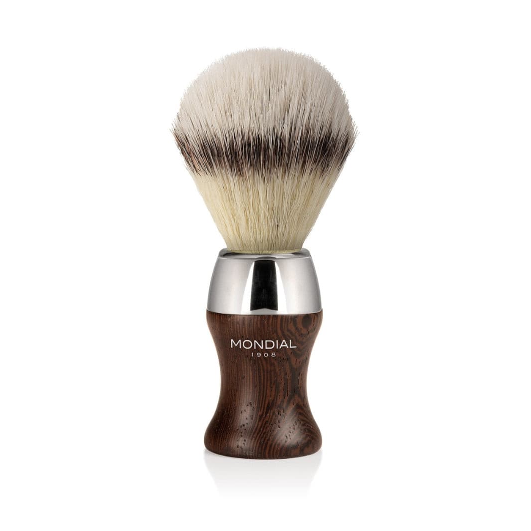 mondial-1908-heritage-pennello-da-barba-weng-con-fibra-ecosilvertip image 1