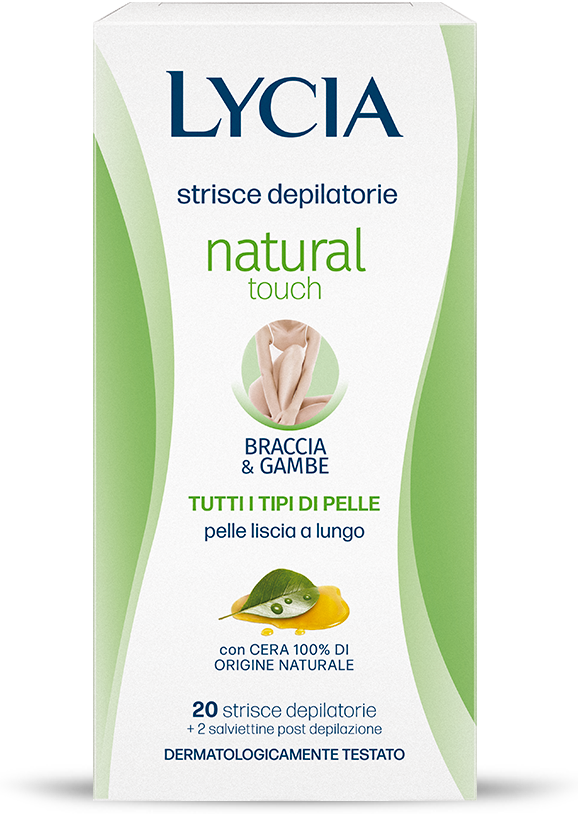 lycia-natural-touch-strisce-depilatorie-braccia-gambe image 1